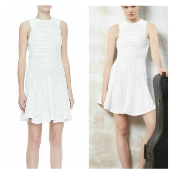 Rag & Bone White Basha Dress Women's Size 6‎ - Picture 1 of 12